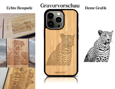 INDIVIDUEL iPhone 15 Pro bambou plastique